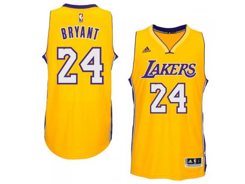 Kobe Bryant Los Angeles Lakers adidas Player Swingman Home Jersey - Gold