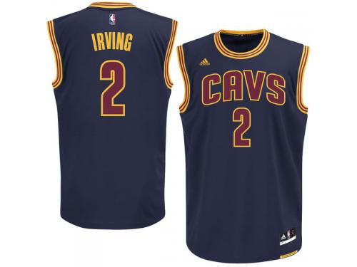 Kyrie Irving Cleveland Cavaliers adidas Alternate Replica Jersey - Navy Blue