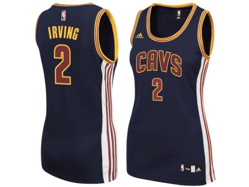 Kyrie Irving Cleveland Cavaliers adidas Women's Replica Jersey - Navy