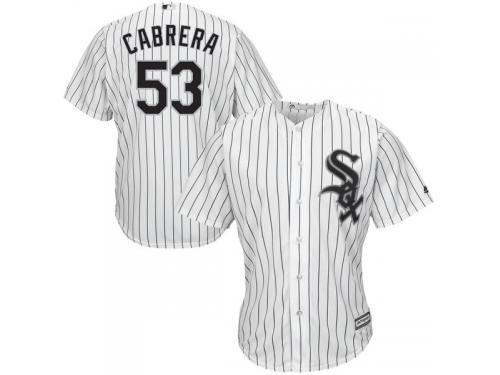 Melky Cabrera Chicago White Sox Majestic 2015 Cool Base Player Jersey - White