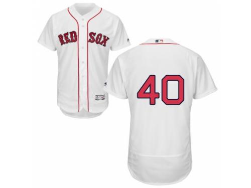 Men's Majestic Boston Red Sox #40 Andrew Benintendi White Flexbase Authentic Collection MLB Jersey