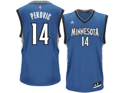 Nikola Pekovic Minnesota Timberwolves adidas Replica Jersey - Royal