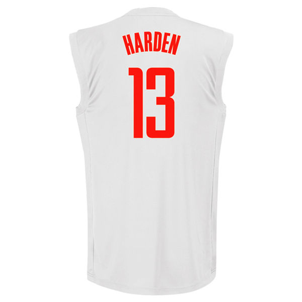 adidas James Harden Houston Rockets Fashion Replica Jersey - White