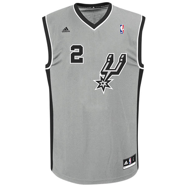 adidas Kawhi Leonard San Antonio Spurs Alternate Replica Jersey - Gray