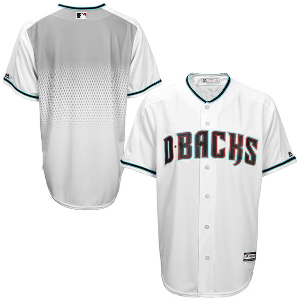 Arizona Diamondbacks Majestic Official Cool Base Player Jersey - White