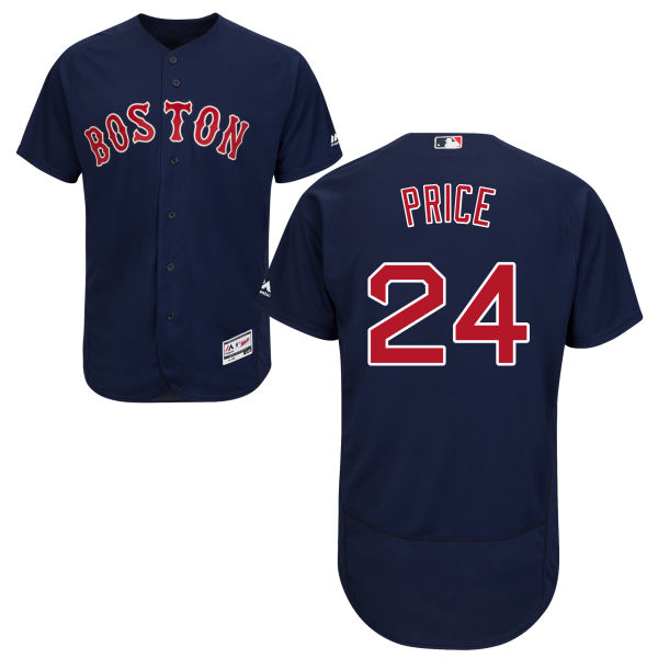 Boston Red Sox #24 David Price Navy Blue Flexbase Authentic Collection Stitched Baseball Jersey