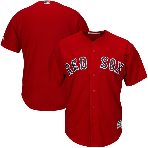 Boston Red Sox Majestic Big & Tall Cool Base Team Jersey - Red