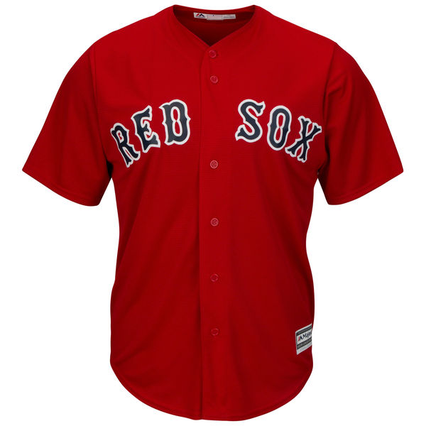 Boston Red Sox Majestic Big & Tall Cool Base Team Jersey - Red