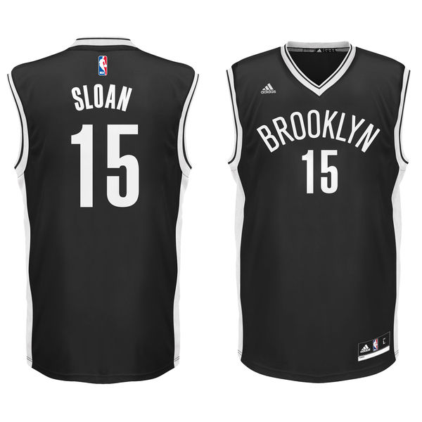 Donald Sloan Brooklyn Nets adidas Replica Jersey - Black