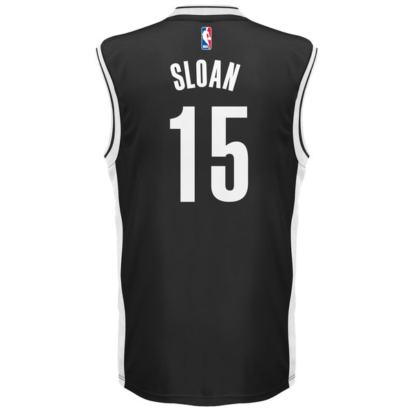 Donald Sloan Brooklyn Nets adidas Replica Jersey - Black