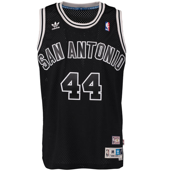 George Gervin San Antonio Spurs adidas Hardwood Classics Swingman Jersey - Black