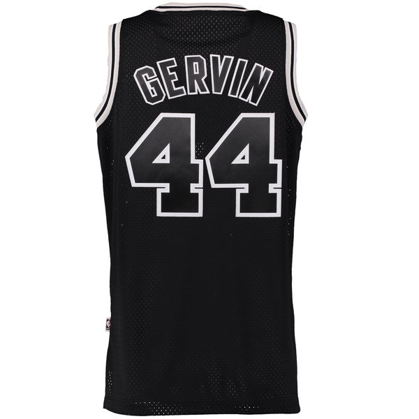 George Gervin San Antonio Spurs adidas Hardwood Classics Swingman Jersey - Black