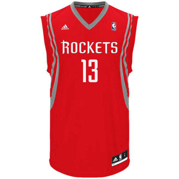 James Harden Houston Rockets adidas Replica Road Jersey - Red