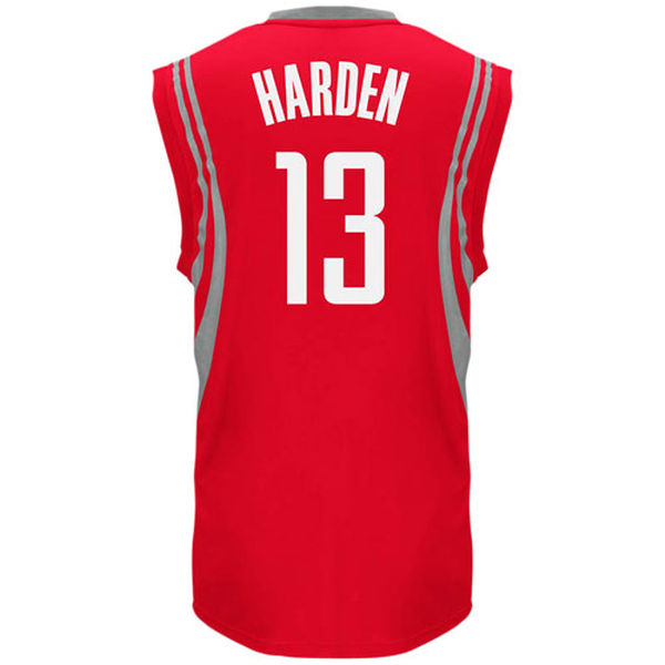 James Harden Houston Rockets adidas Replica Road Jersey - Red