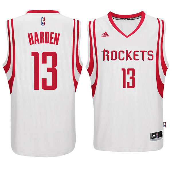 James Harden Houston Rockets adidas Swingman climacool Jersey - White