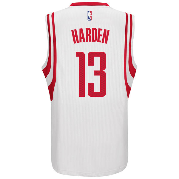 James Harden Houston Rockets adidas Swingman climacool Jersey - White