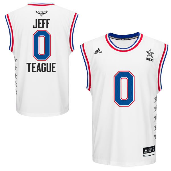 Jeff Teague Eastern Conference adidas 2015 NBA All-Star Game Replica Jersey - White