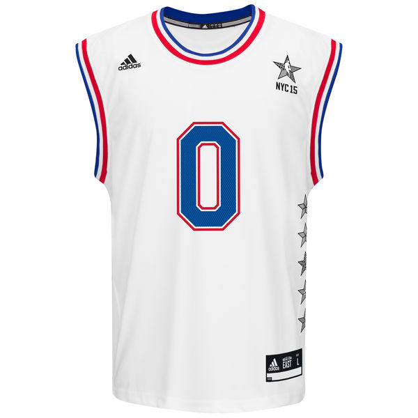 Jeff Teague Eastern Conference adidas 2015 NBA All-Star Game Replica Jersey - White