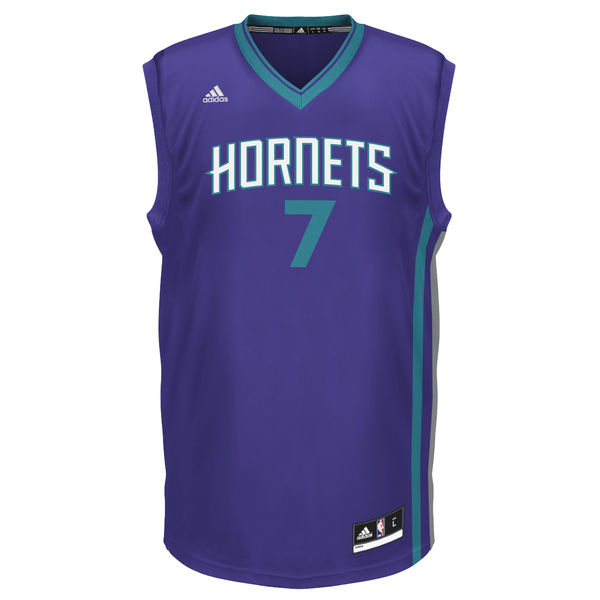 Jeremy Lin Charlotte Hornets adidas Road Replica Jersey - Purple