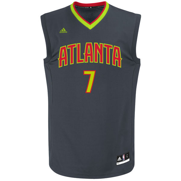 Justin Holiday Atlanta Hawks adidas Replica Jersey - Black