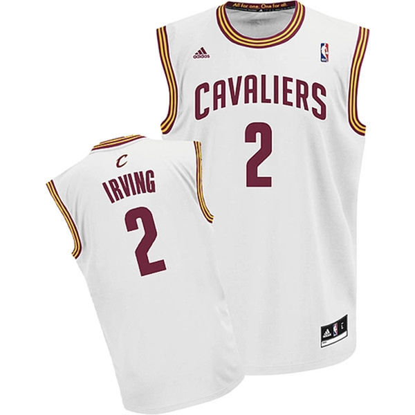 Kyrie Irving Cleveland Cavaliers adidas Youth Replica Home Jersey - White