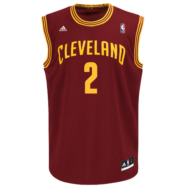 Kyrie Irving Cleveland Cavaliers adidas Youth Replica Road Jersey - Wine