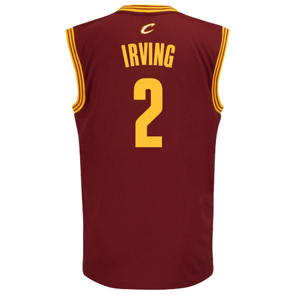 Kyrie Irving Cleveland Cavaliers adidas Youth Replica Road Jersey - Wine