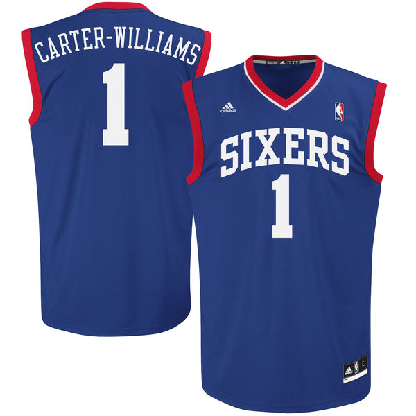 Michael Carter-Williams Philadelphia 76ers adidas Replica Alternate Jersey - Royal Blue