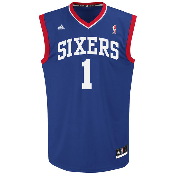 Michael Carter-Williams Philadelphia 76ers adidas Replica Alternate Jersey - Royal Blue