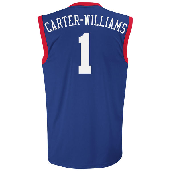 Michael Carter-Williams Philadelphia 76ers adidas Replica Alternate Jersey - Royal Blue