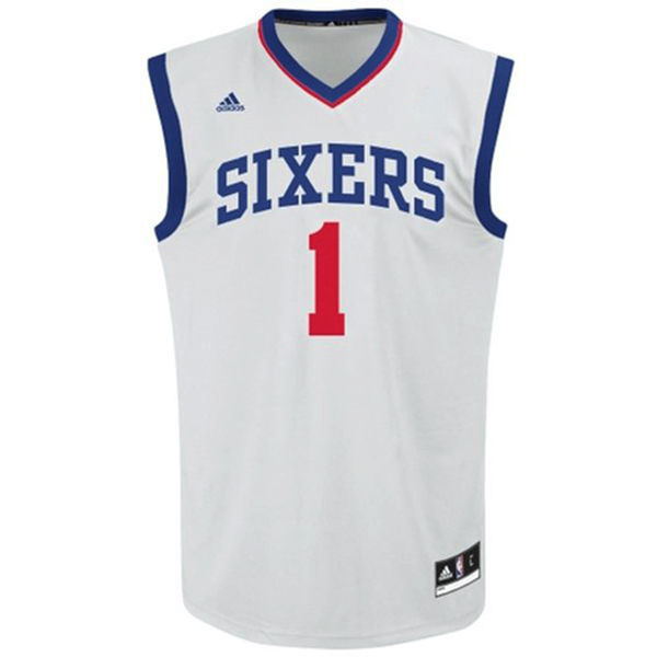 Michael Carter-Williams Philadelphia 76ers adidas Replica Jersey - White