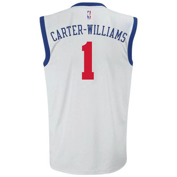 Michael Carter-Williams Philadelphia 76ers adidas Replica Jersey - White