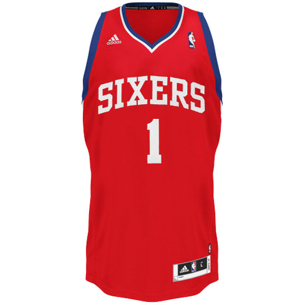 Michael Carter-Williams Philadelphia 76ers adidas Swingman Jersey C Red