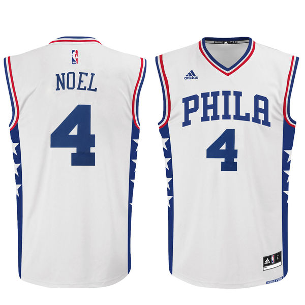 Nerlens Noel Philadelphia 76ers adidas Home Replica Jersey - White