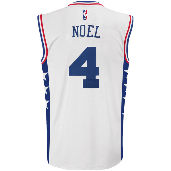 Nerlens Noel Philadelphia 76ers adidas Home Replica Jersey - White