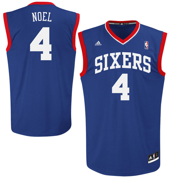 Nerlens Noel Philadelphia 76ers adidas Replica Alternate Jersey - Royal Blue