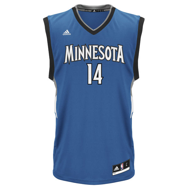 Nikola Pekovic Minnesota Timberwolves adidas Replica Jersey - Royal