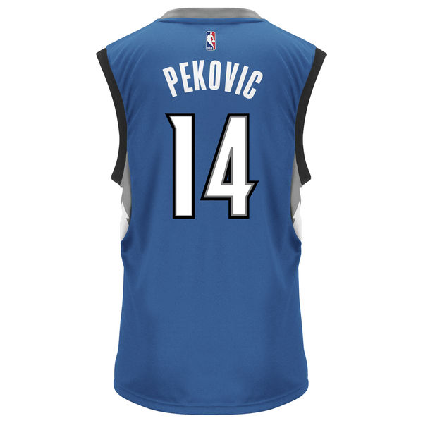 Nikola Pekovic Minnesota Timberwolves adidas Replica Jersey - Royal