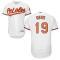 Baltimore Orioles #19 Chris Davis White Flexbase Authentic Collection Stitched Baseball Jersey