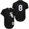 Black 1993 Throwback Bo Jackson Men #8 Mitchell And Ness MLB Chicago White Sox Jersey