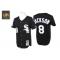 Black Throwback Bo Jackson Men #8 Mitchell And Ness MLB Chicago White Sox Jersey