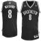 Deron Williams Brooklyn Nets adidas Swingman Road Jersey - Black