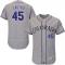 Gray Miguel Castro Men #46 Majestic MLB Colorado Rockies Flexbase Collection Jersey