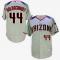 Gray Paul Goldschmidt Authentic Player  Men #44 Majestic MLB Arizona Diamondbacks Flexbase Collection Jersey