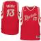 James Harden Houston Rockets adidas Christmas Day Swingman Jersey - Red