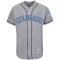 Men's Colorado Rockies Majestic Gray Fashion 2016 Father's Day Flex Base Team Jersey