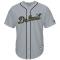 Men's Detroit Tigers Majestic Gray 2016 Fashion Memorial Day Cool Base Jersey