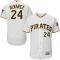 Men's Pittsburgh Pirates Pedro Alvarez Majestic White Player Authentic Jersey