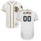 Men's San Diego Padres Majestic White Flexbase Authentic Collection Custom Jersey