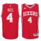 Nerlens Noel Philadelphia 76ers adidas Swingman climacool Jersey - Red